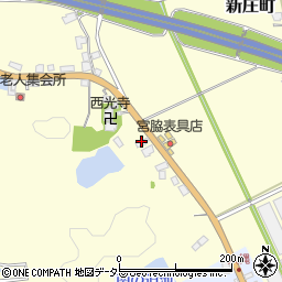 庄原新庄簡易郵便局周辺の地図
