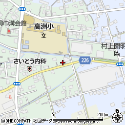 静岡県藤枝市高柳1312周辺の地図