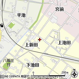 愛知県西尾市須脇町上新田26周辺の地図