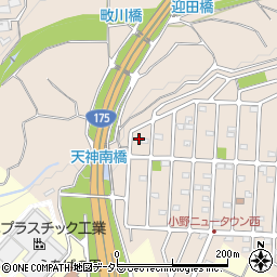兵庫県小野市天神町80-1444周辺の地図