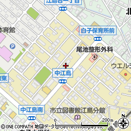 三重県鈴鹿市中江島町19-35周辺の地図