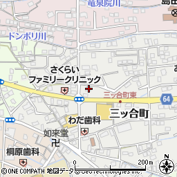 静岡県島田市三ッ合町1267周辺の地図