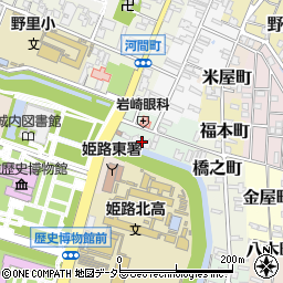 兵庫県姫路市鍵町12周辺の地図