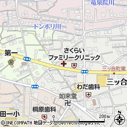 静岡県島田市三ッ合町1164周辺の地図