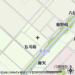 愛知県西尾市徳永町八ツ田周辺の地図