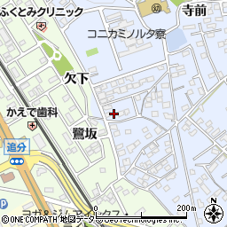 愛知県豊川市八幡町大宝山13周辺の地図
