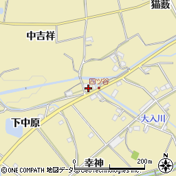 愛知県豊橋市石巻萩平町中吉祥周辺の地図