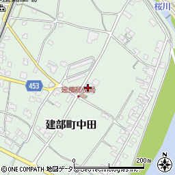 岡山県岡山市北区建部町中田324-1周辺の地図