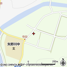兵庫県相生市若狭野町寺田225周辺の地図