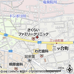 静岡県島田市三ッ合町1162周辺の地図