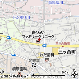 静岡県島田市三ッ合町1163周辺の地図