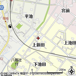 田所起毛須脇倉庫周辺の地図