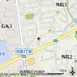 ダンケ 箕面店周辺の地図
