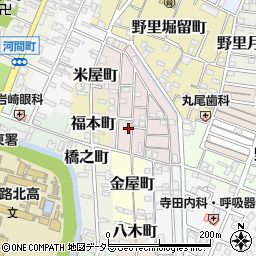 兵庫県姫路市五郎右衛門邸32周辺の地図