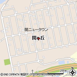 三重県亀山市関ヶ丘周辺の地図