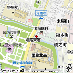 兵庫県姫路市鍵町13-1周辺の地図