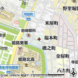 兵庫県姫路市鍵町24周辺の地図