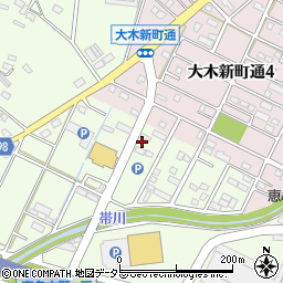 愛知県豊川市本野ケ原4丁目37周辺の地図