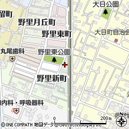 兵庫県姫路市野里新町2-40周辺の地図