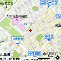 三重県鈴鹿市中江島町25-8周辺の地図