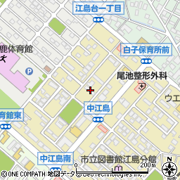 三重県鈴鹿市中江島町21-10周辺の地図