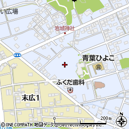 静岡県藤枝市青葉町3丁目14周辺の地図