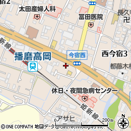 横田石油株式会社　高岡給油所周辺の地図
