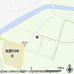 兵庫県相生市若狭野町寺田217周辺の地図