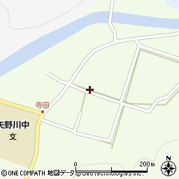 兵庫県相生市若狭野町寺田177周辺の地図