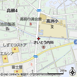 静岡県藤枝市高柳1290周辺の地図