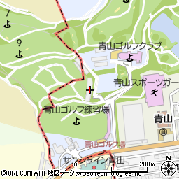 ゴルフパートナー青山練習場店周辺の地図