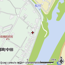 岡山県岡山市北区建部町中田284周辺の地図