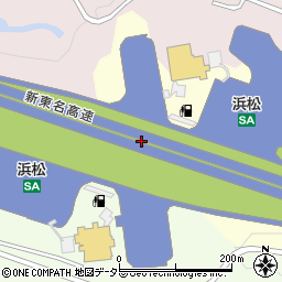 浜松ＳＡスマートＩＣ周辺の地図