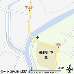 兵庫県相生市若狭野町寺田329周辺の地図