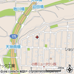 兵庫県小野市天神町80-806周辺の地図