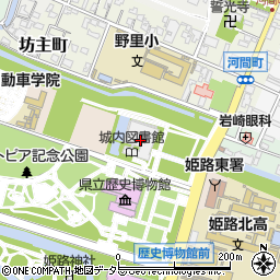 兵庫県姫路市本町68-258周辺の地図