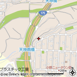 兵庫県小野市天神町80-1458周辺の地図