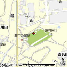 愛知県西尾市吉良町瀬戸宮西周辺の地図