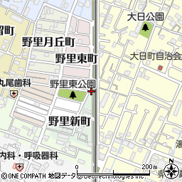 兵庫県姫路市野里新町2-46周辺の地図