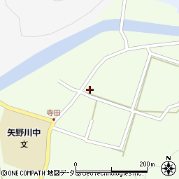 兵庫県相生市若狭野町寺田213周辺の地図