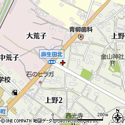 ファミリーマート豊川上野店周辺の地図