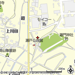 愛知県西尾市吉良町瀬戸寺下周辺の地図
