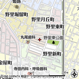 兵庫県姫路市野里中町5周辺の地図
