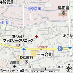 静岡県島田市三ッ合町1259周辺の地図