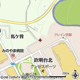 三杉屋京都八幡店周辺の地図