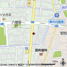 焼津石津浜郵便局周辺の地図