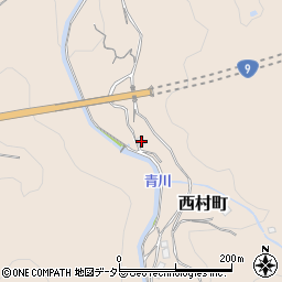 島根県浜田市西村町264周辺の地図