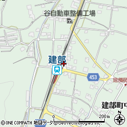 岡山県岡山市北区建部町中田403-5周辺の地図