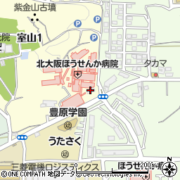 ファミリーマート茨木警察病院前店周辺の地図