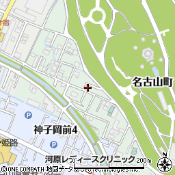 兵庫県姫路市名古山町11-28周辺の地図